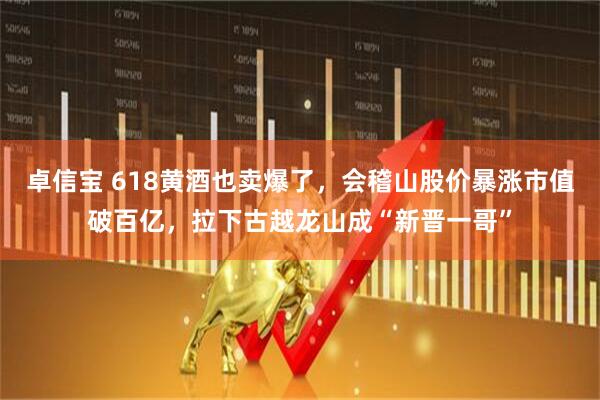 卓信宝 618黄酒也卖爆了，会稽山股价暴涨市值破百亿，拉下古越龙山成“新晋一哥”