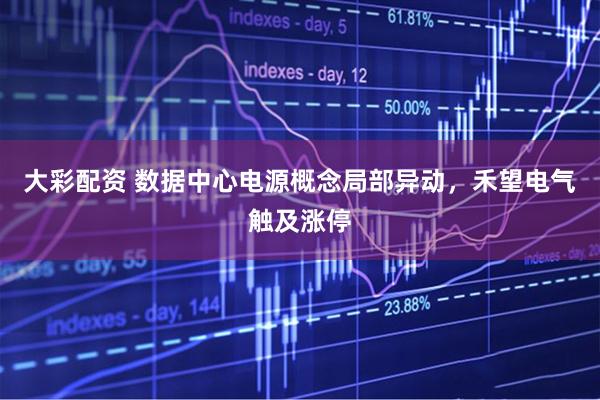 大彩配资 数据中心电源概念局部异动，禾望电气触及涨停