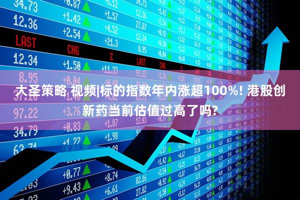 大圣策略 视频|标的指数年内涨超100%! 港股创新药当前估值过高了吗?