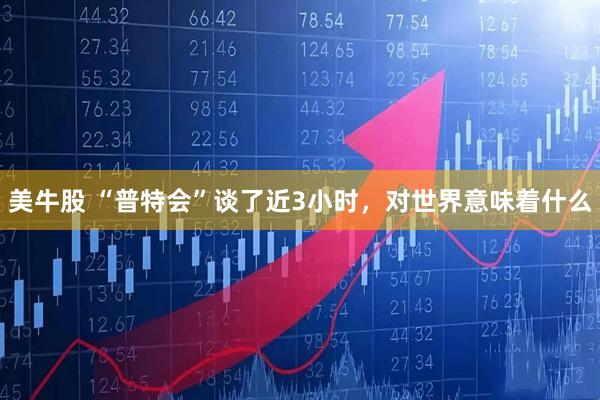 美牛股 “普特会”谈了近3小时，对世界意味着什么