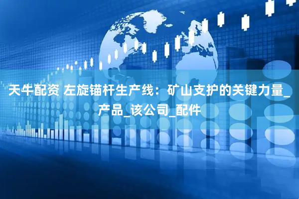 天牛配资 左旋锚杆生产线：矿山支护的关键力量_产品_该公司_配件